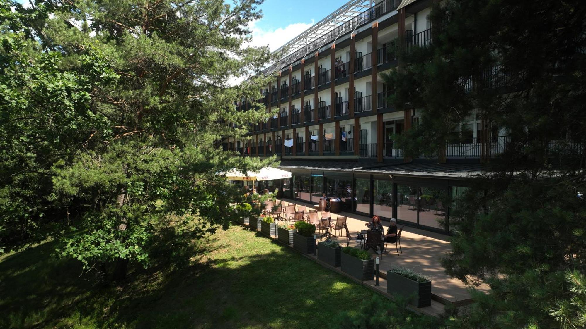Sanatorium Uzdrowiskowe Augustow Hotell Eksteriør bilde